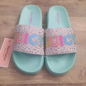 Juicy Couture Girl's Slides